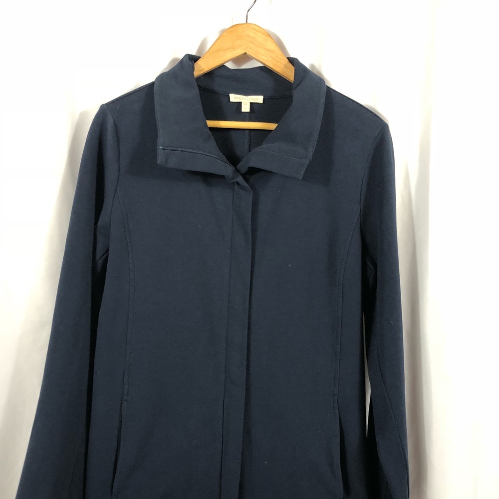 Eileen Fisher blue jacket
